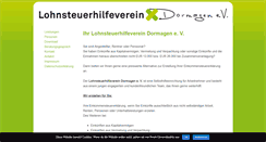 Desktop Screenshot of lohnsteuerhilfe-dormagen.de